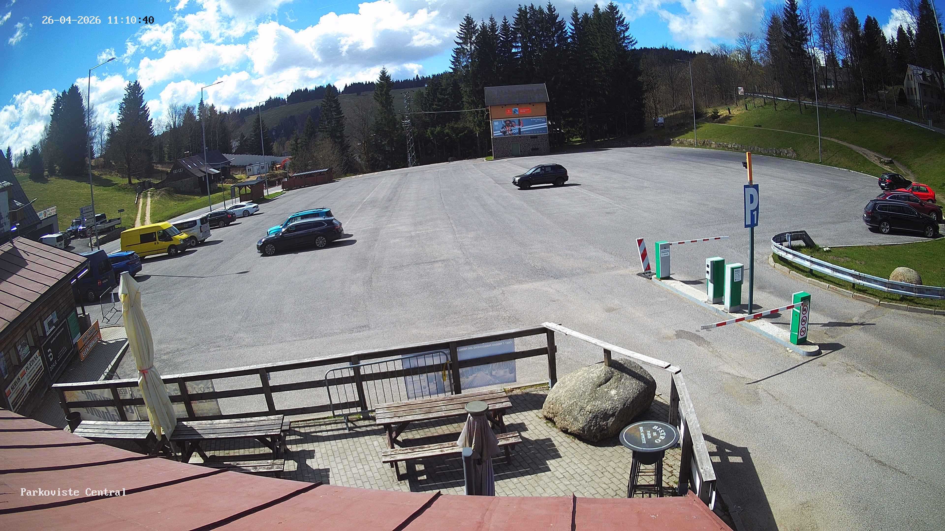 Kamera Bedřichov parkoviště